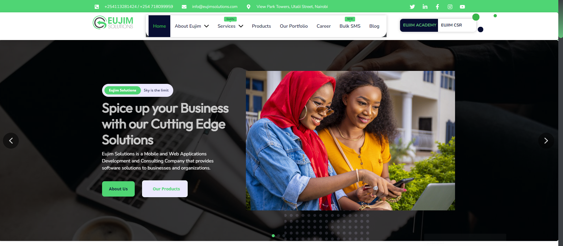 Eujim Solutions Pioneering Excellence in Software Development in Kenya
